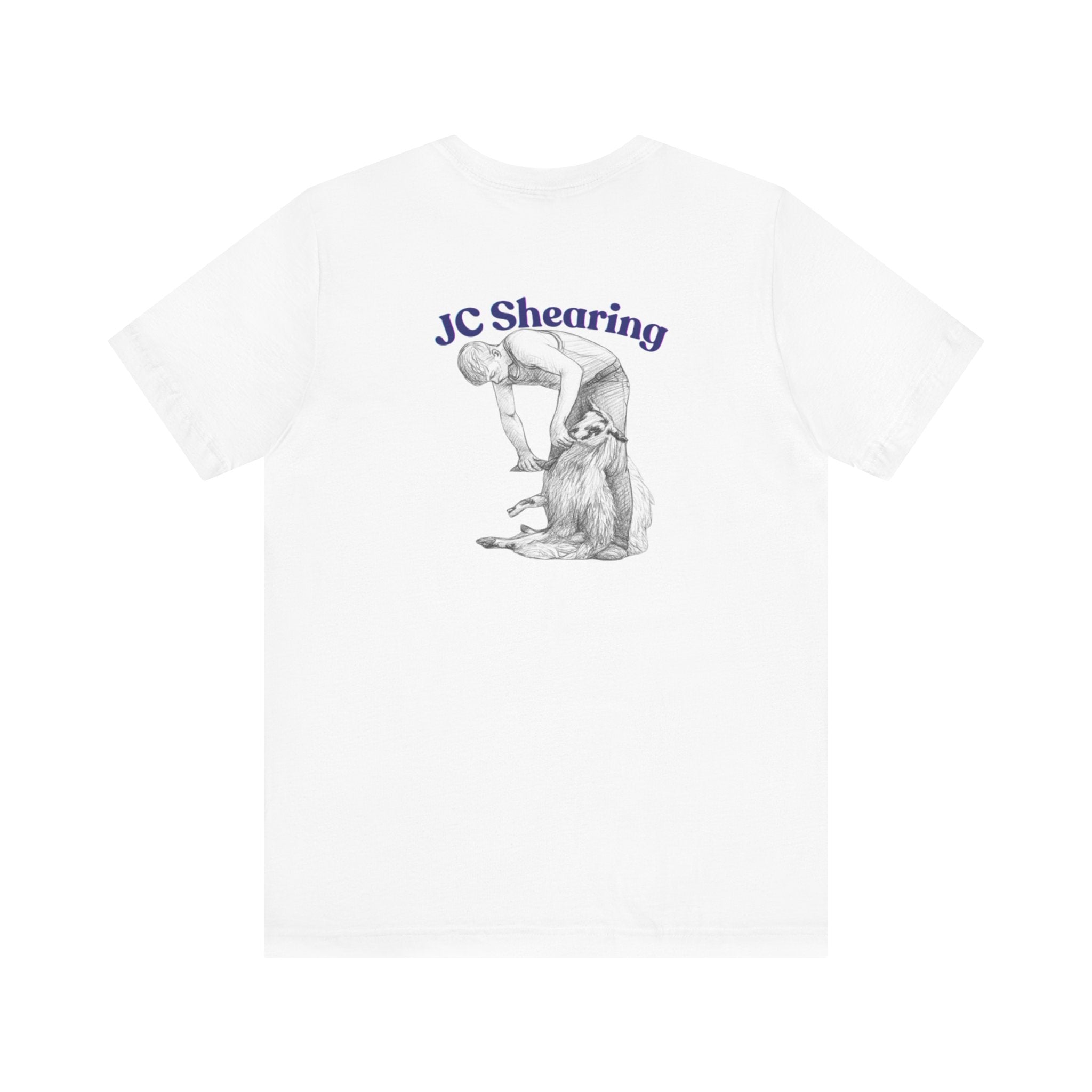 JC Shearing Sheep T-Shirt — Farmer & Rancher Vintage Graphic Tee