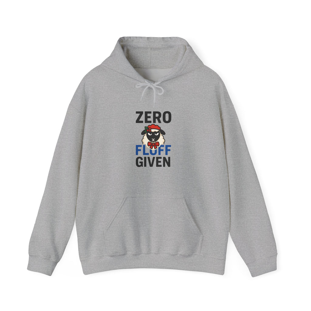 Zero Fluff Given Hoodie – Funny Pet Llama Sweatshirt