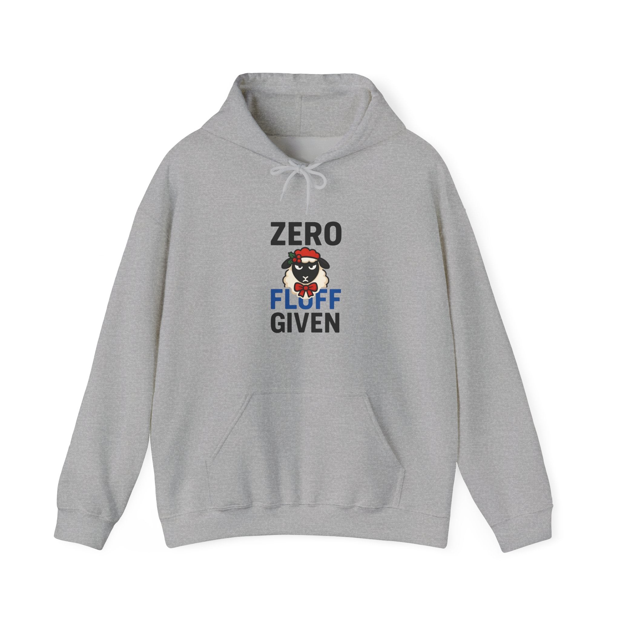 Zero Fluff Given Hoodie – Funny Pet Llama Sweatshirt