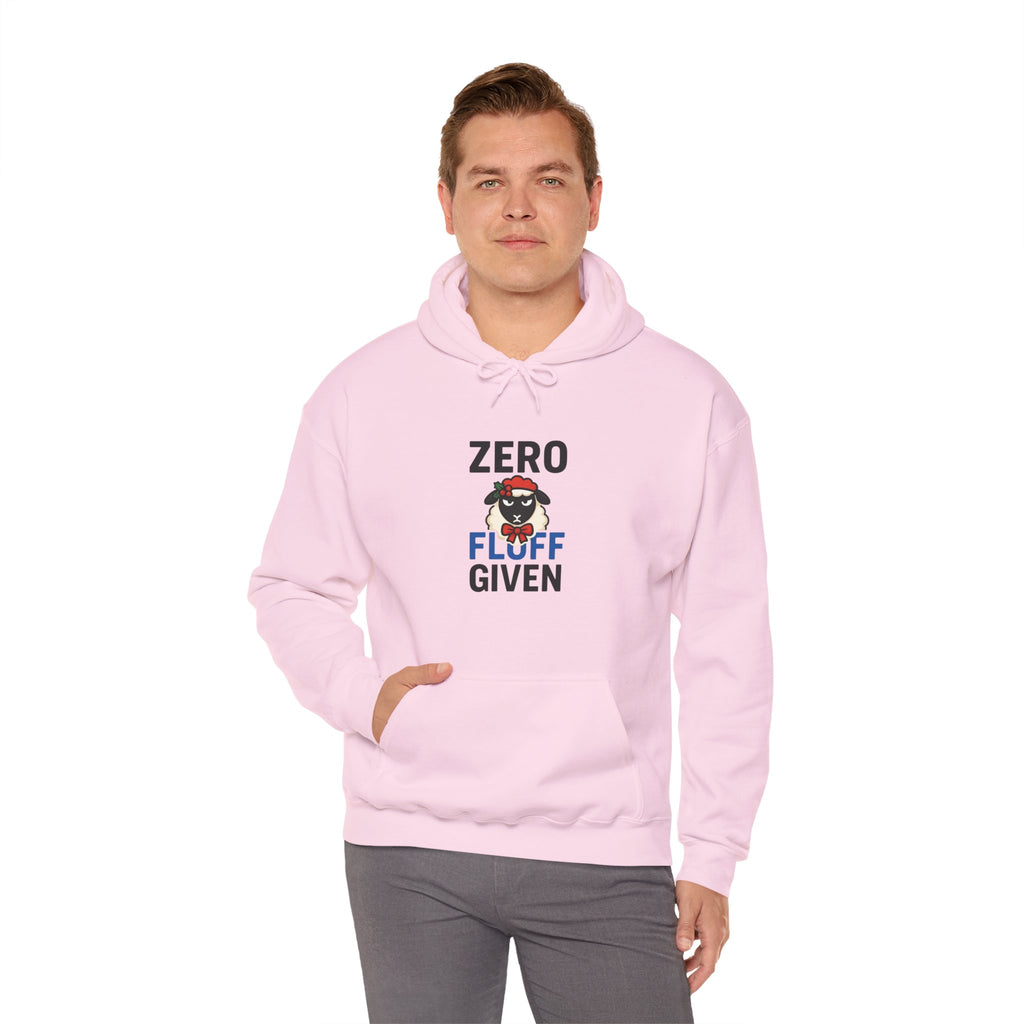 Zero Fluff Given Hoodie – Funny Pet Llama Sweatshirt