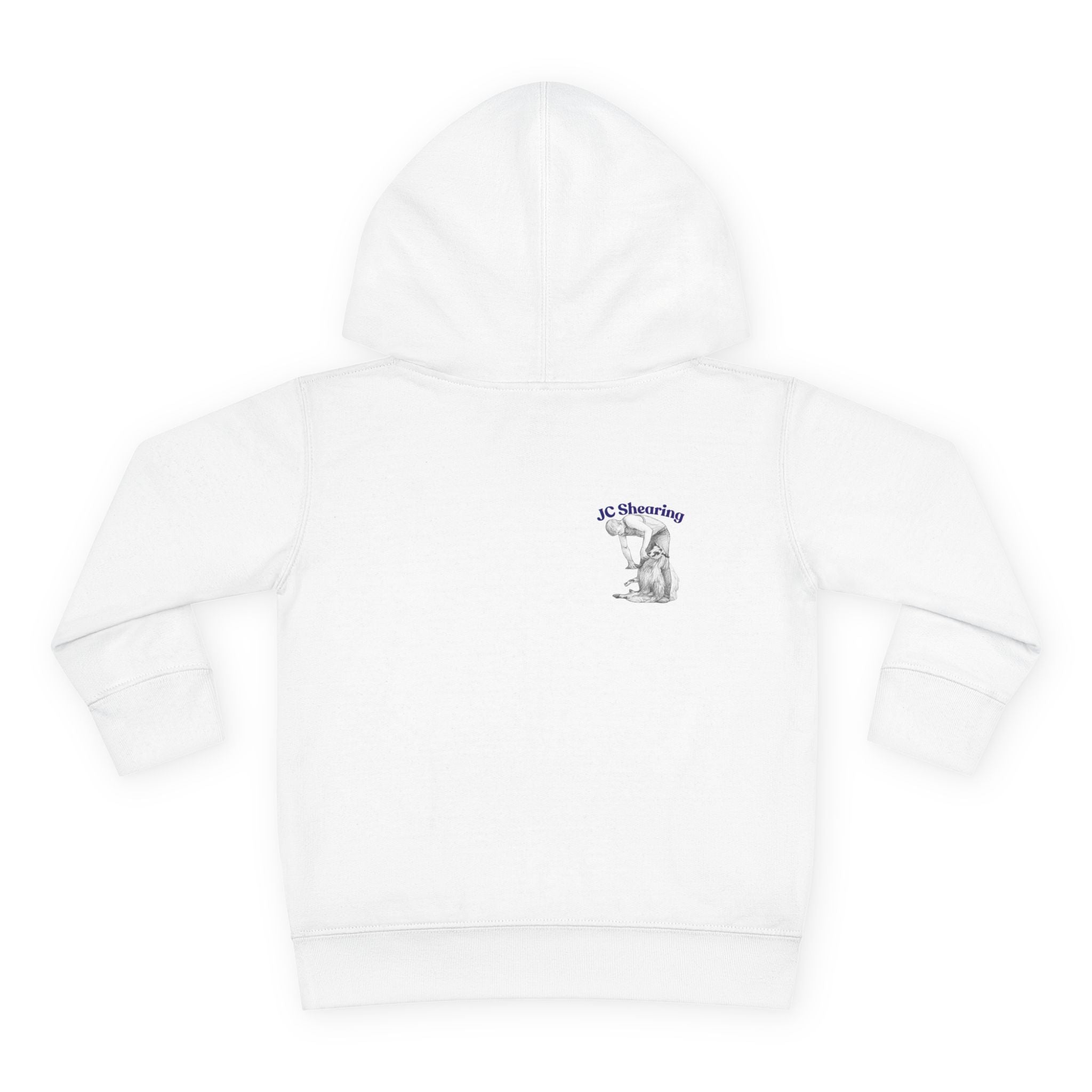 Toddler Hoodie - "Say Hi to Perky" Cute Farm Animal Pullover for Kids