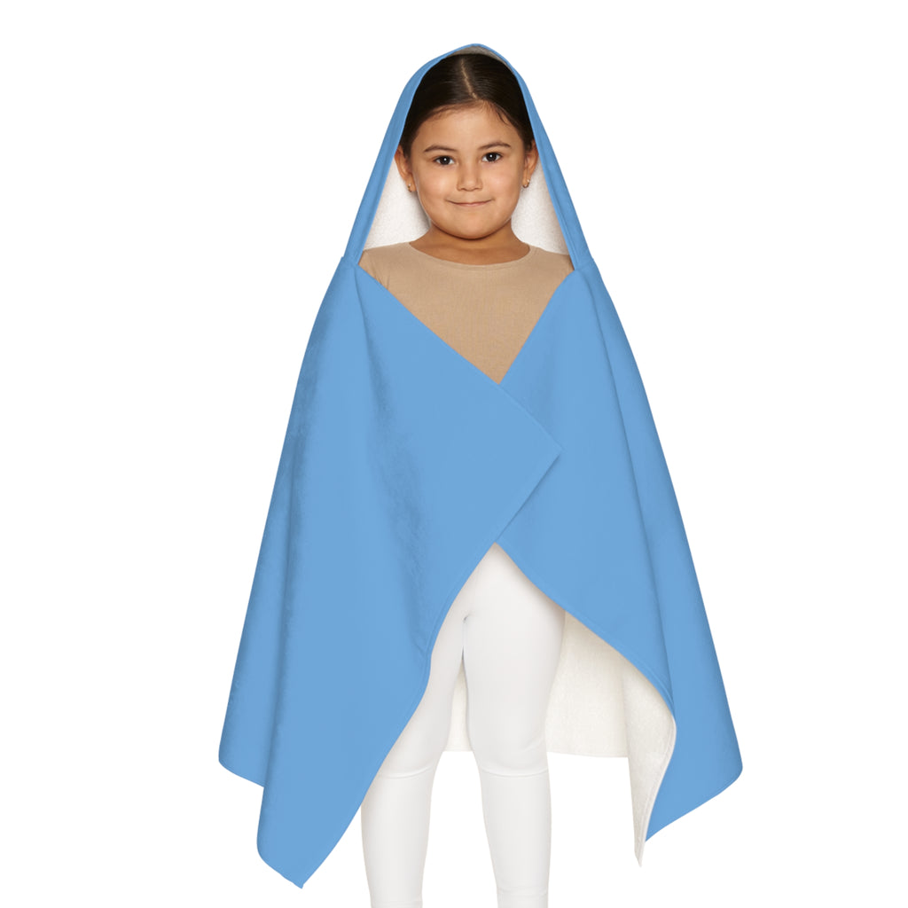 Youth Hooded Towel with Cute Jumping Sheep Kids Beach & Bath Wrap