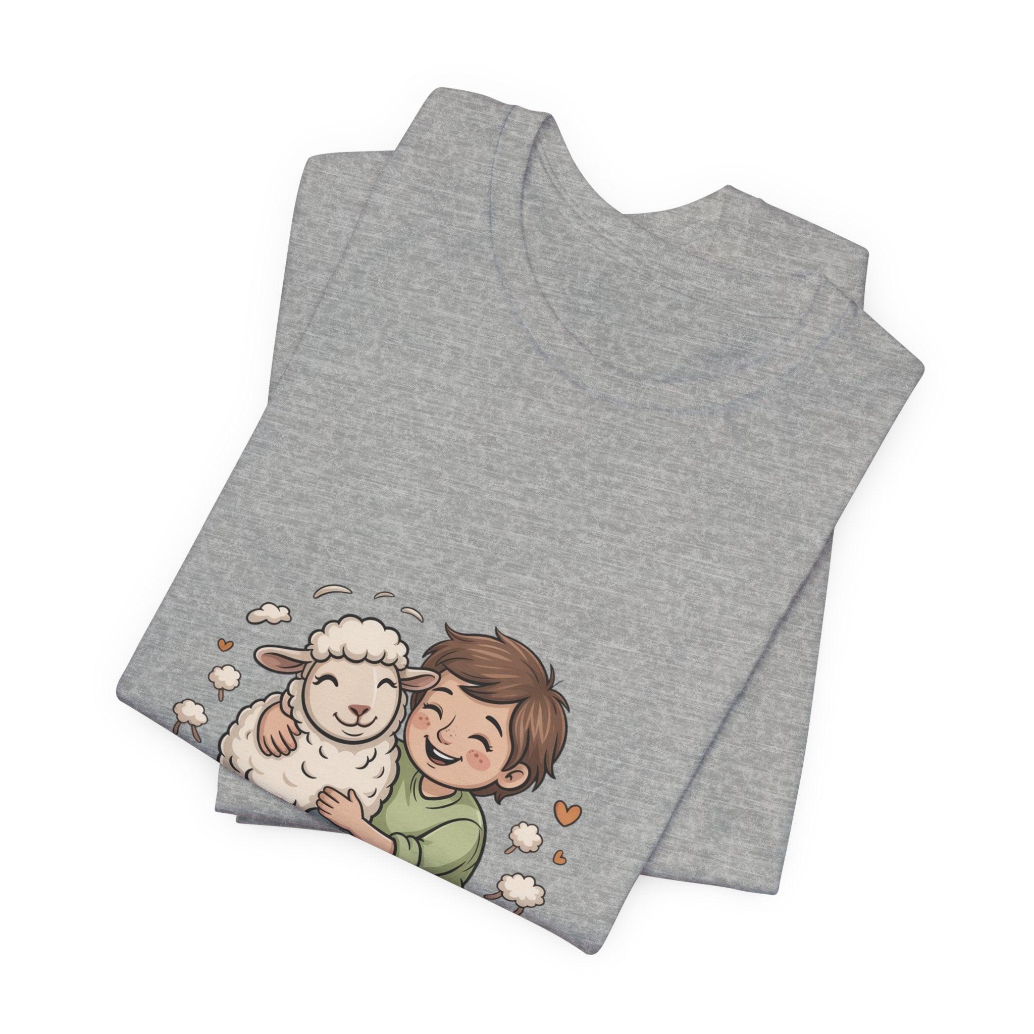 Forever Fleece Tee | Senior Sheep Shirt, Matching Human–Pet Holiday