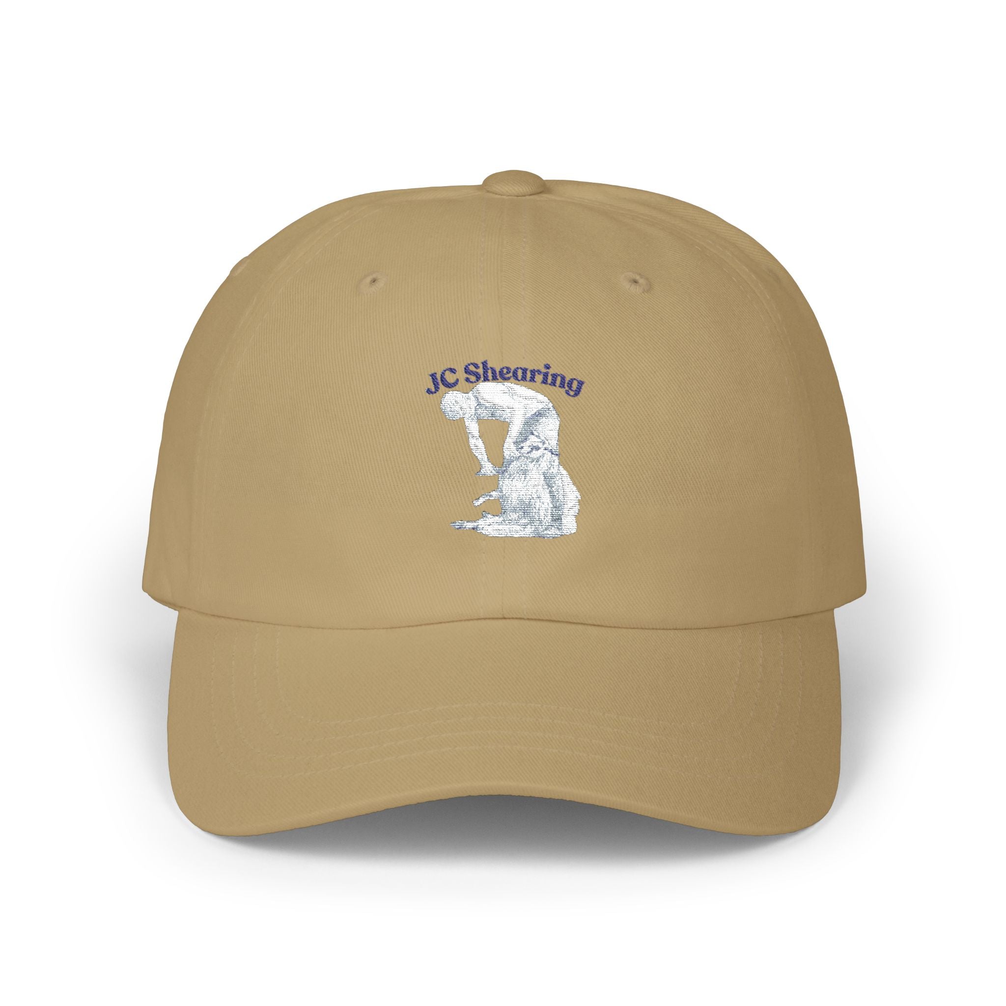 Classic Dad Cap — 'JC Shearing' Vintage Rabbit Embroidered Hat