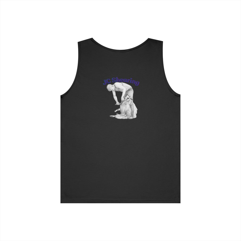 JC Shearing Sheep Illustration Tank Top