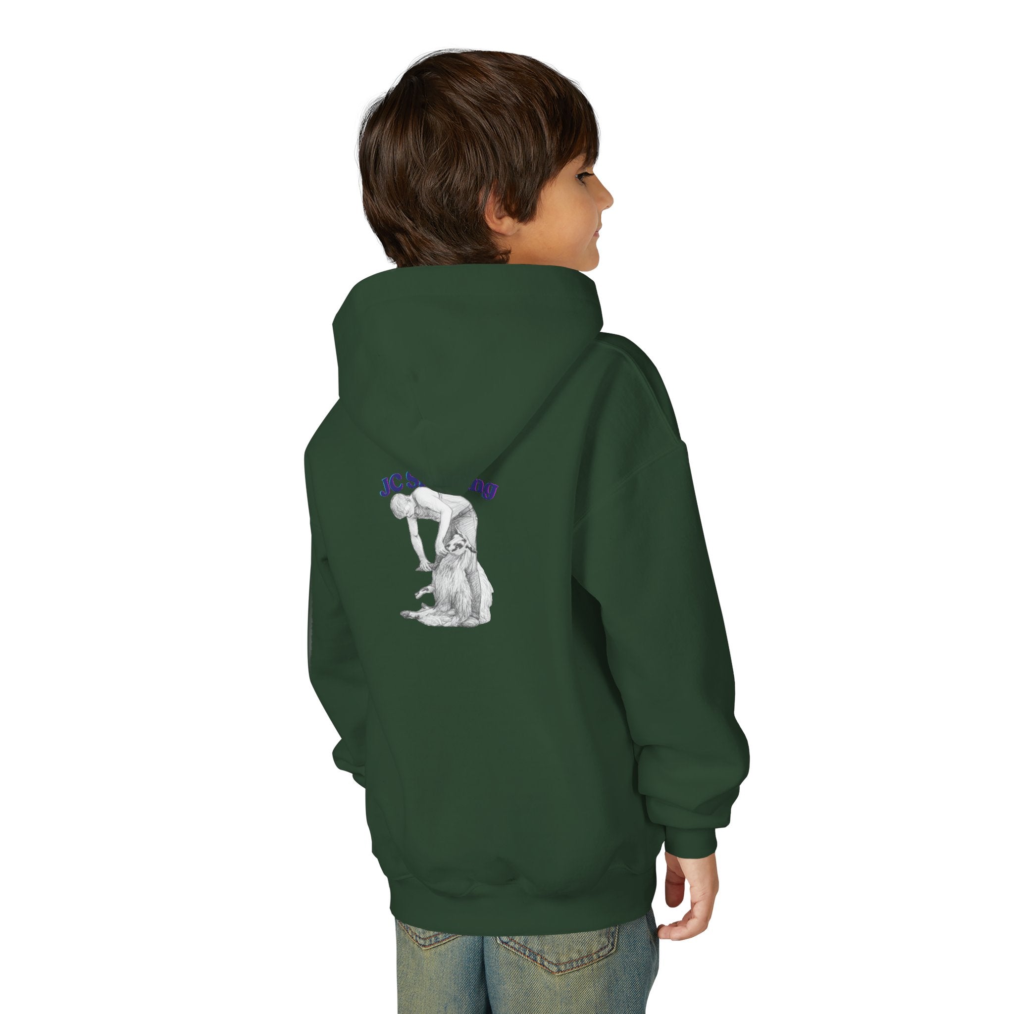 Youth Hoodie - "Sweet Dreams" Soft Illustration Pullover (JC Shearing)