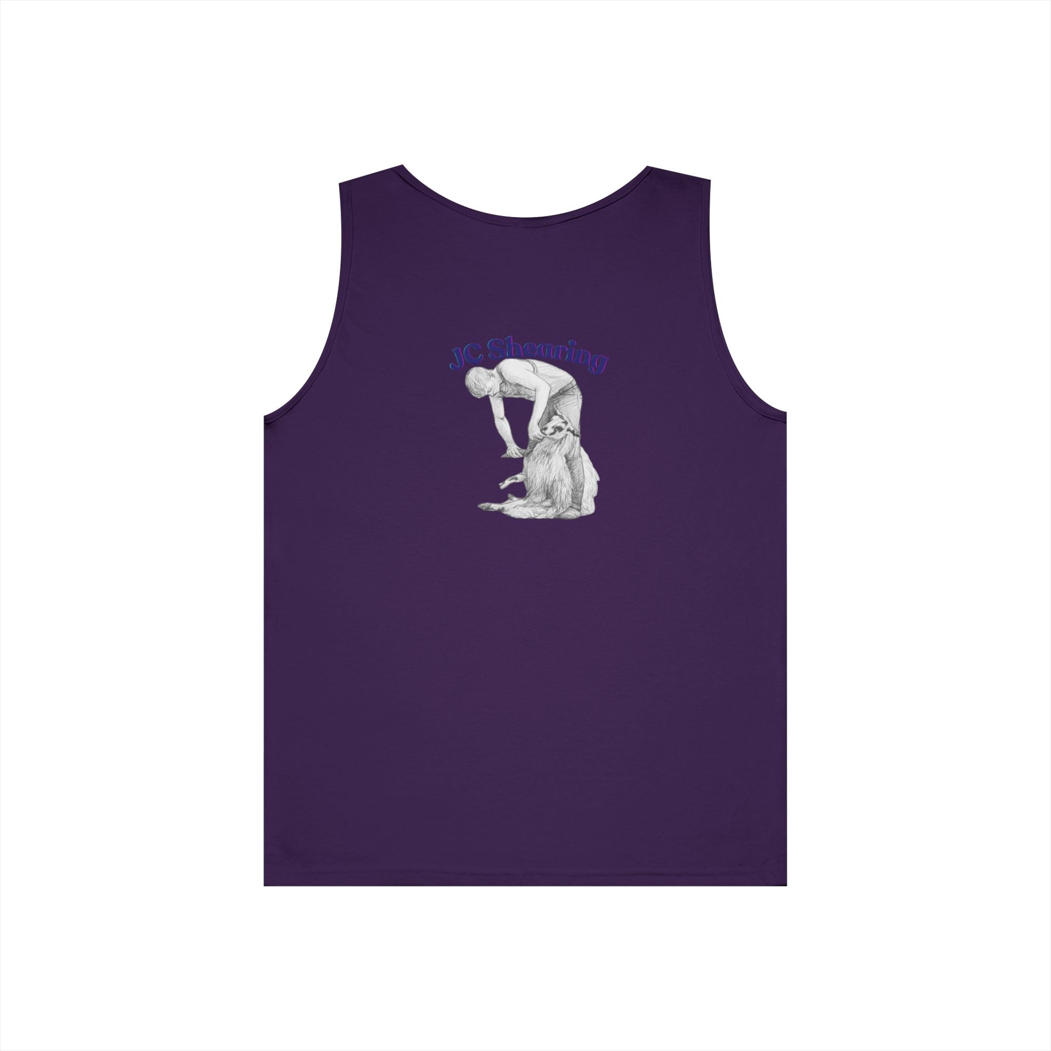 JC Shearing Sheep Illustration Tank Top