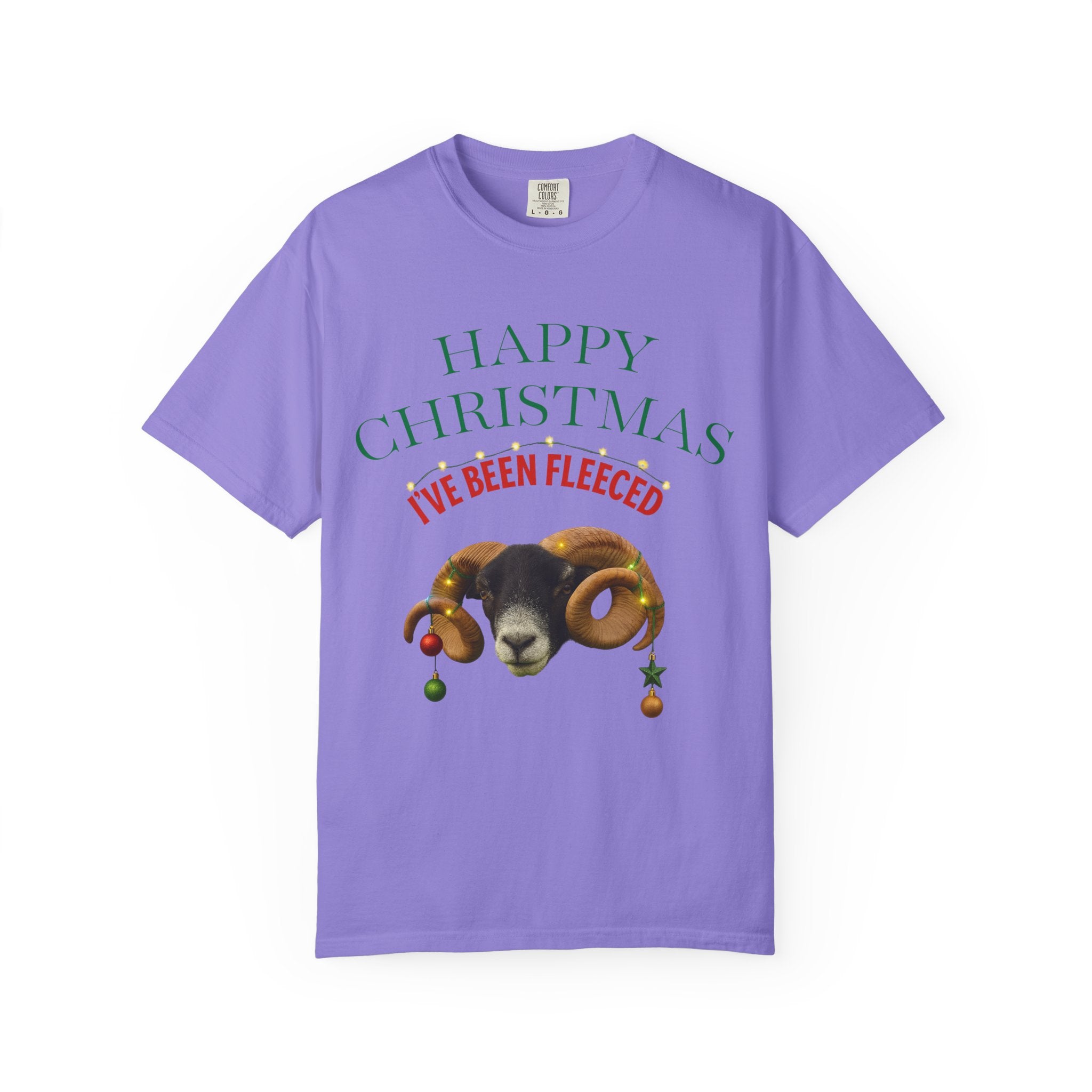 Christmas 'I've Been Fleeced' Ram T-Shirt
