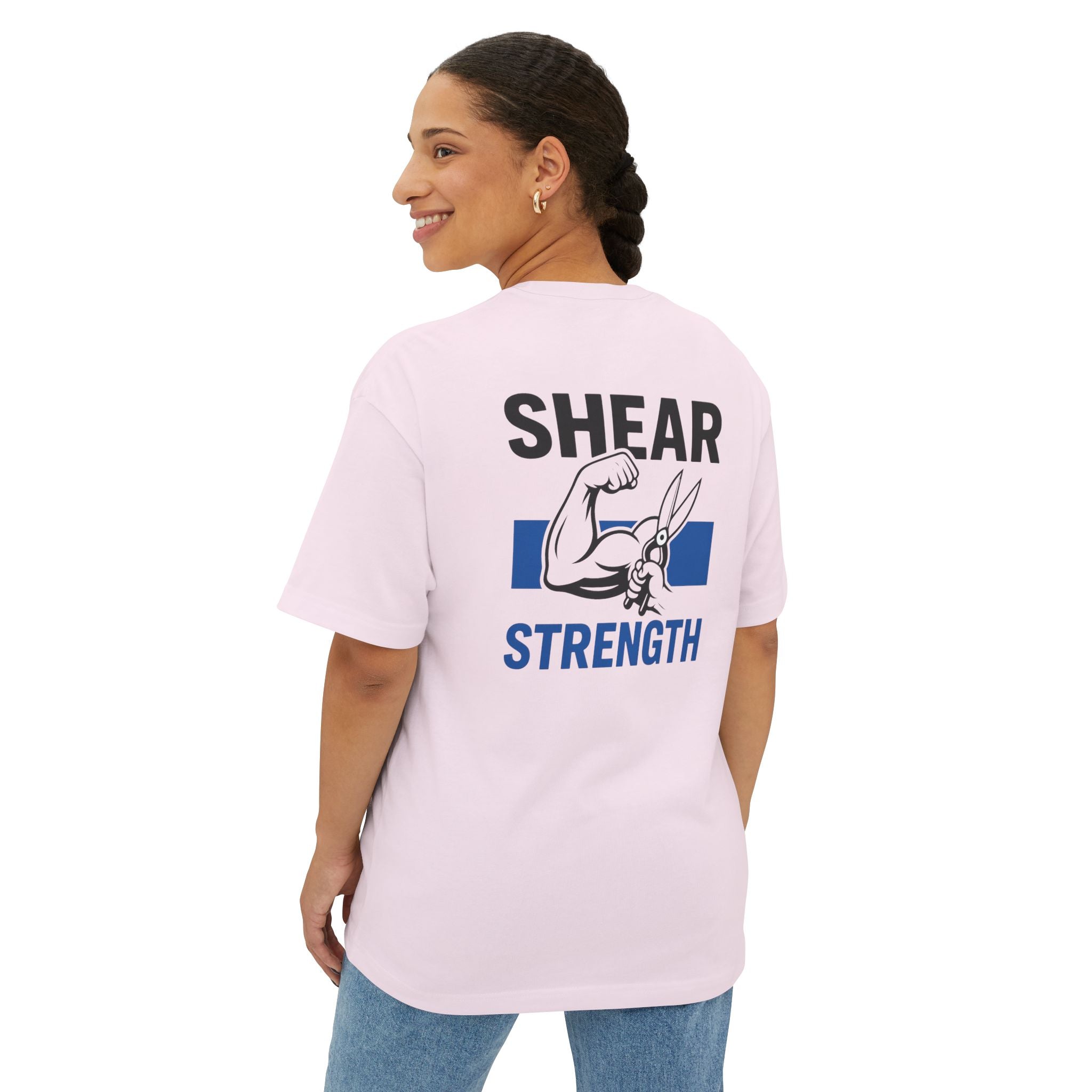 Shear Strength Tee — Barber & Stylist Scissors T‑Shirt