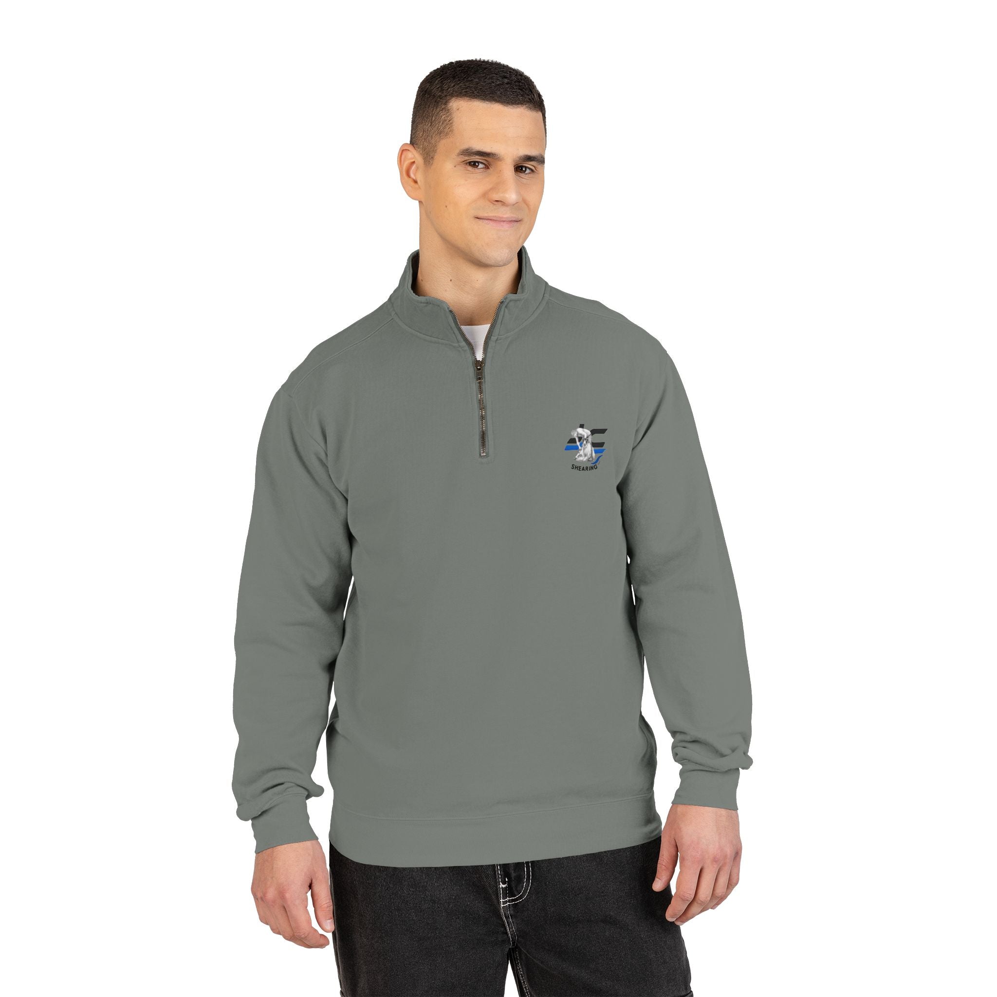 Rescue K9 Thin Blue Line Quarter-Zip Sweatshirt