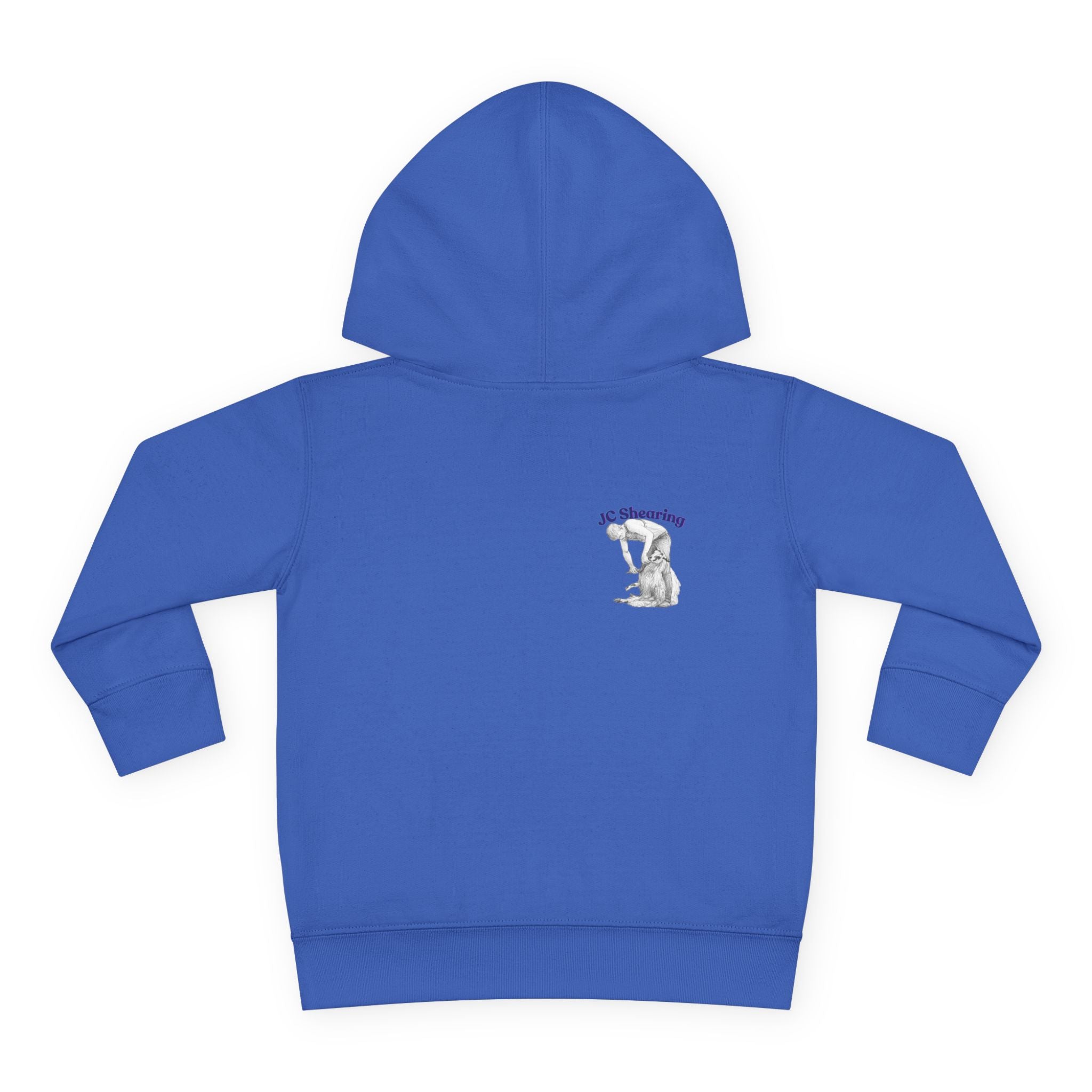 Toddler Hoodie — Cute Farm Tractor with Puppy & Sheep Kids Pullover