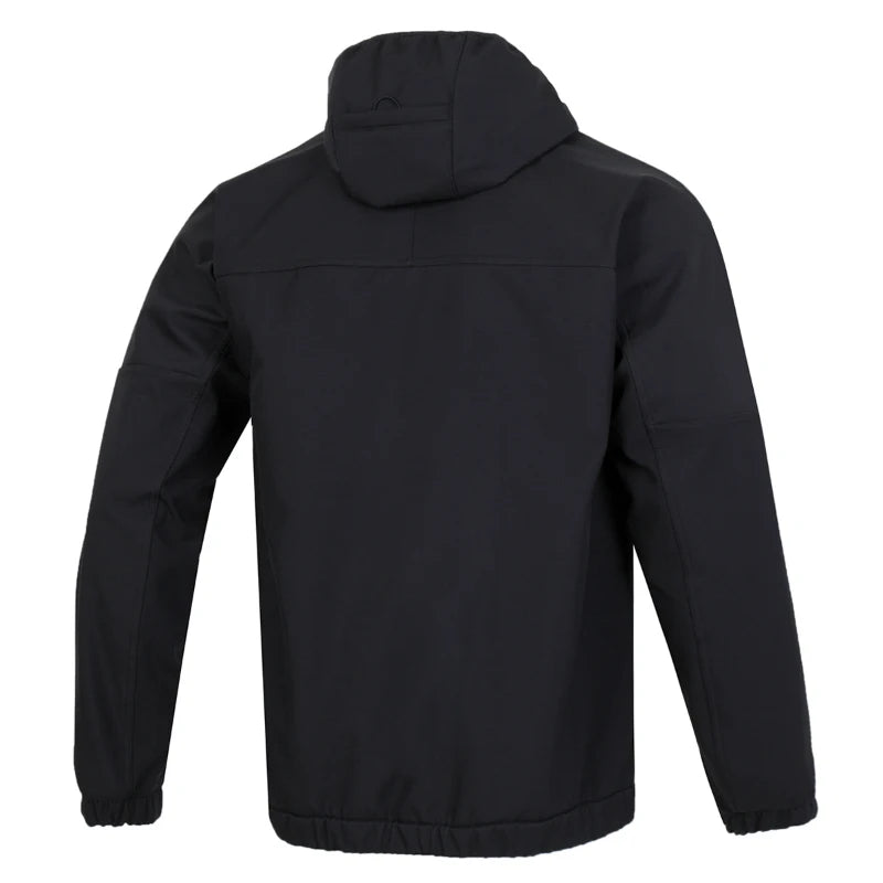 Adidas Sl Warm Jacket Men's Woven Hooded Jacket Outdoor Fleece Jacket Fashionable Simple Casual Wear Jg8515